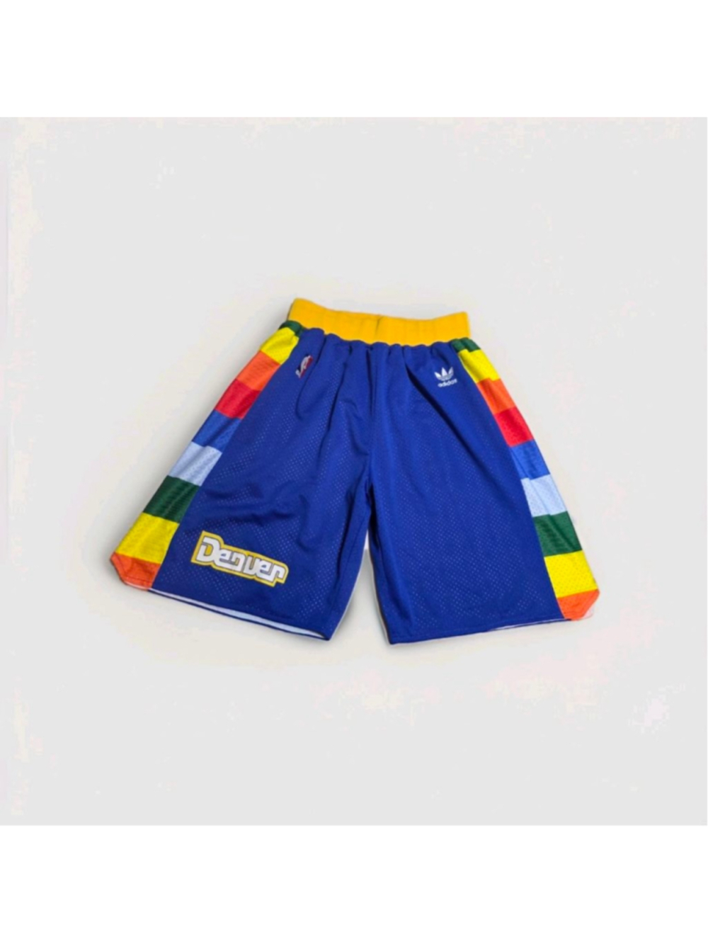 Denver Nuggets Hot sale Blue Retro Basketball Shorts Size: M
